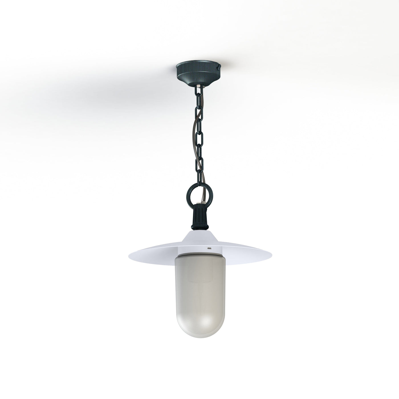 Suspension Montana N°1 opale Dôme blanc- Vert de gris 008 139003008