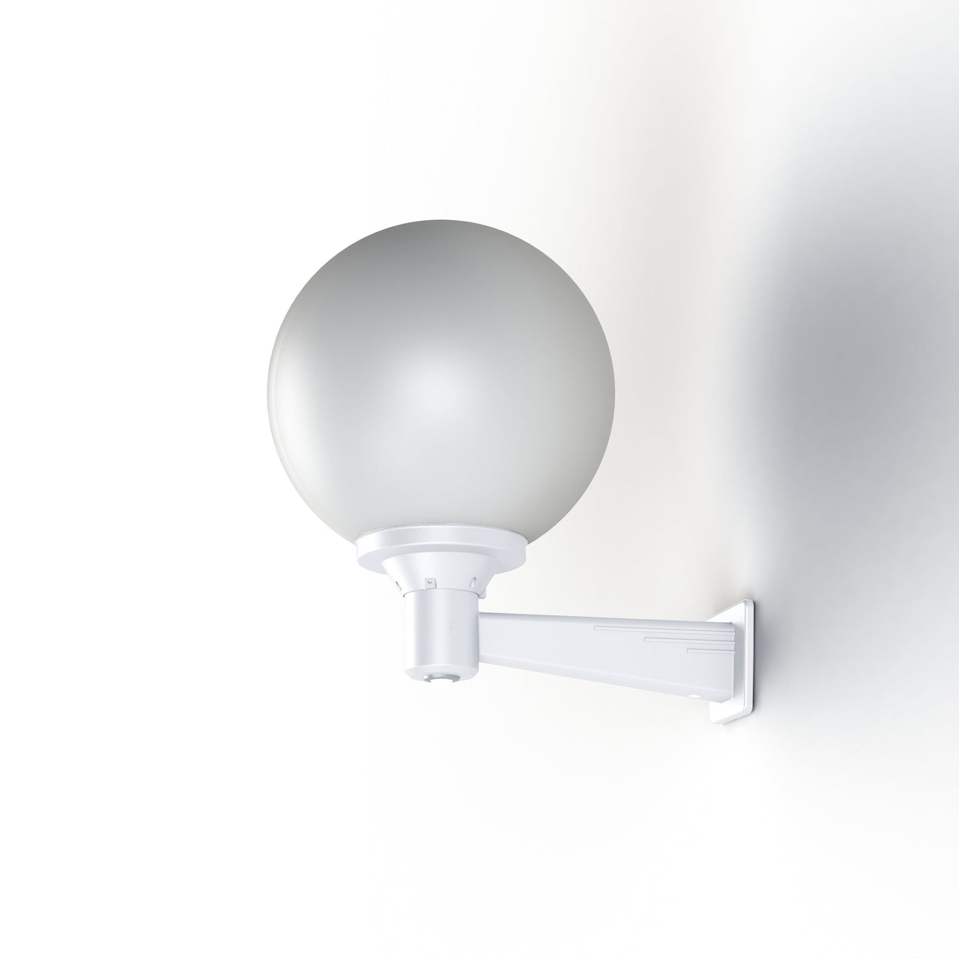 Applique Moon N°5 detection opale Blanc 001 109020001