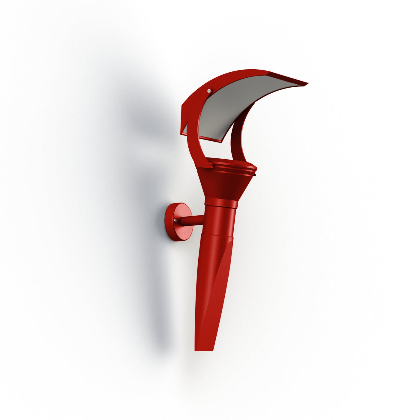 Applique OL33 N°1 LED 28W 3000K verre trempé Rouge tomate 110 144202110