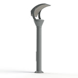 Borne OL33 N°4 LED 28W 4500K verre trempé Gris soie 105 144212105