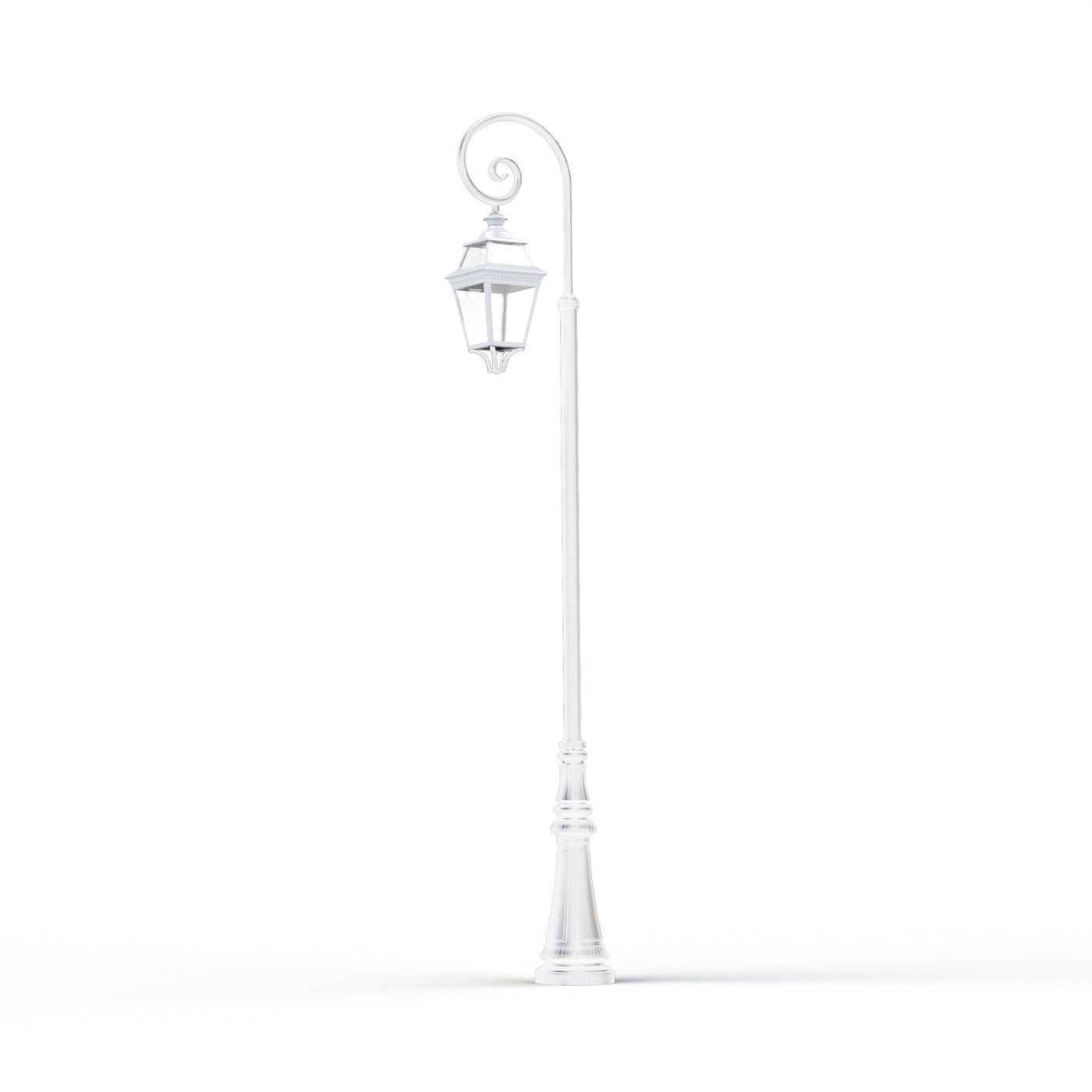 Lampadaire Place des Vosges 3 N°10 Blanc 001 149010001