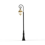 Lampadaire Place des Vosges 3 N°10 Laiton vernis teinté 070 149010070