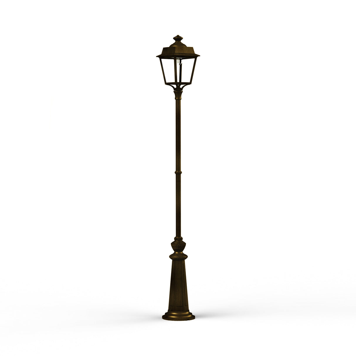 Lampadaire Place des Vosges 1 évolution N°12 Patiné doré 009 150031009
