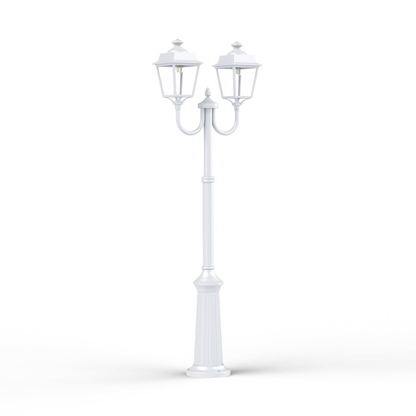Lampadaire Place des Vosges 1 évolution N°13 Blanc 001 150033001