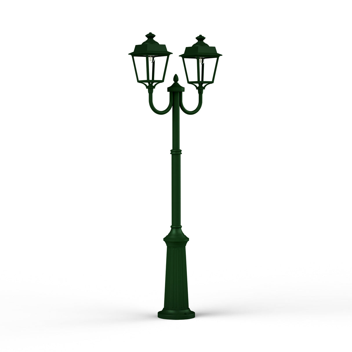 Lampadaire Place des Vosges 1 évolution N°13 Vert Anglais 019 150033019