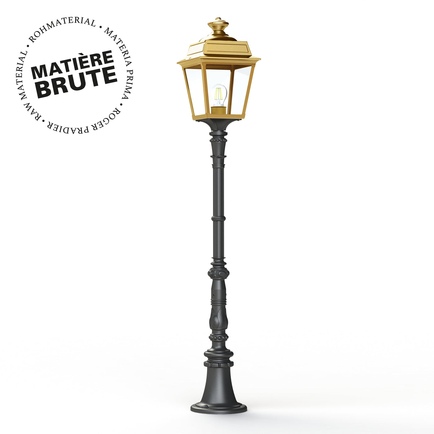 Borne Place des Vosges 1 Tradition N°11 Laiton brut 072 151017072