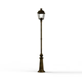 Lampadaire Place des Vosges 1 Tradition N°12 Patiné doré 009 151019009
