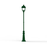 Lampadaire Place des Vosges 1 Tradition N°12 Vert sapin 067 151019067