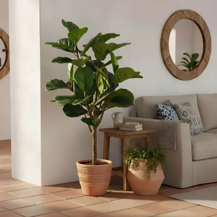 Plante artificielle  "FIGUIER LYRE" 130CM ref:3353