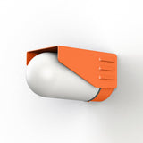 Applique RP195 T2 N°3 Classe 3 Verre dépoli Orangé pur 014 153016014
