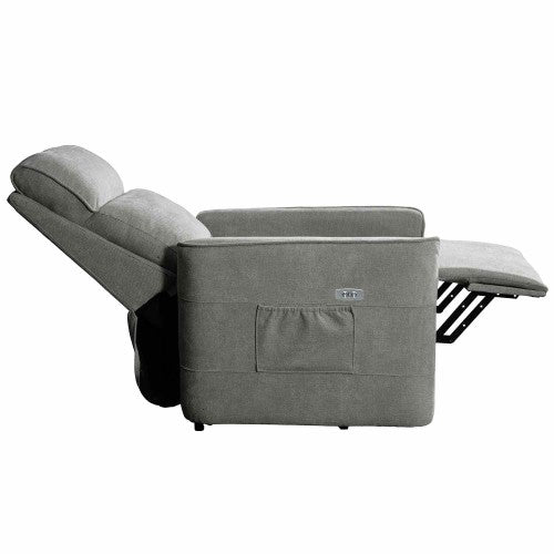 Fauteuil PRAGA Power Lift gris CASA THAI 4581