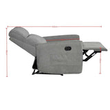 Fauteuil PRAGA Relax gris CASA THAI 4580