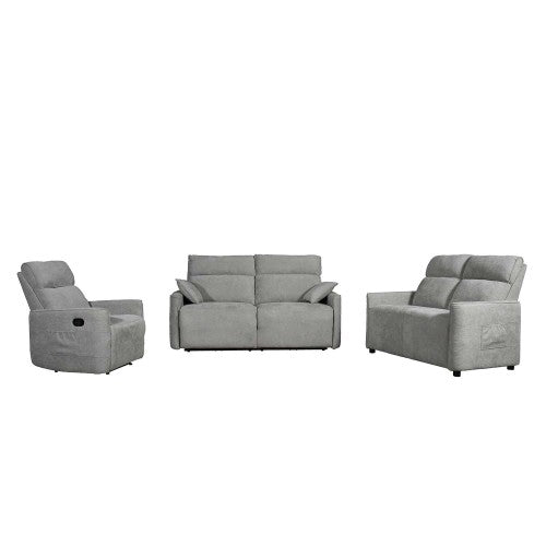 Fauteuil PRAGA Relax gris CASA THAI 4580