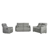 Fauteuil PRAGA Relax gris CASA THAI 4580