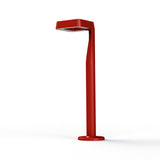 Borne Square N°2 LED 2700°k Rouge tomate 110 156004110