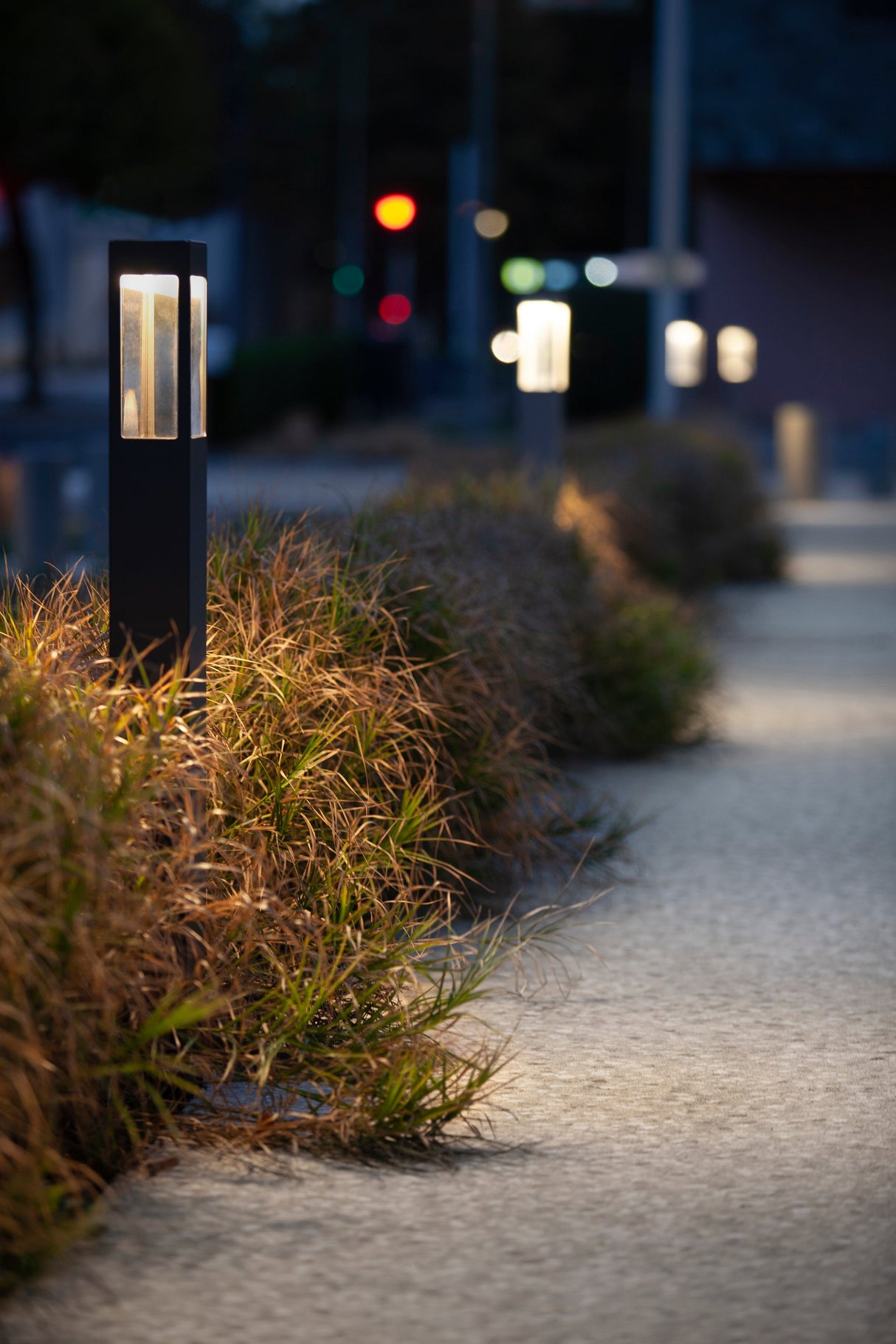 Borne Tétra N°4 type J LED 12w 2700°k Rouge tomate 110 162233110-ch