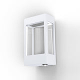 Applique Tétra N°1 E27 detection Blanc 001 162002001