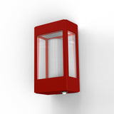 Applique Tétra N°1 E27 detection Rouge tomate 110 162002110
