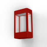 Applique Tétra N°1 E27 Rouge tomate 110 162001110