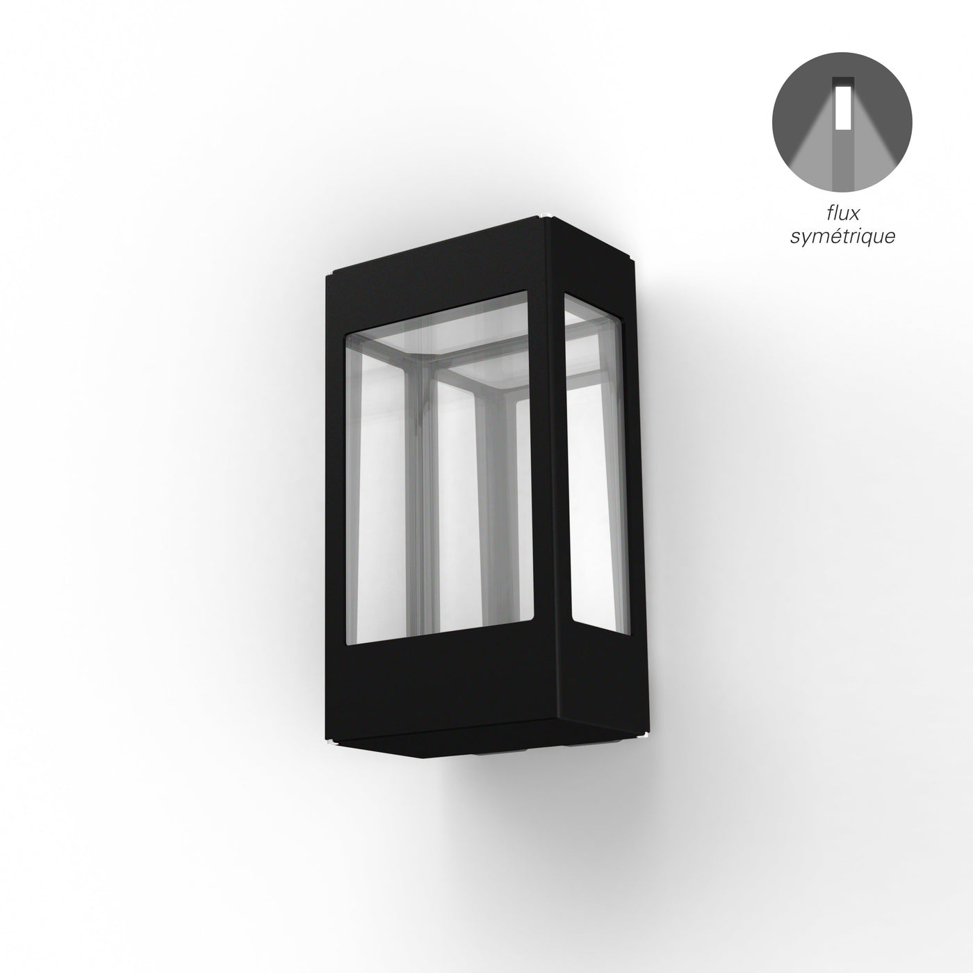 Applique Tétra N°1 LED 12w 2700°k Noir foncé 000 162306000