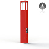 Borne Tétra N°4 prises LED 12w 2700°k Rouge signalisation 056 162233056