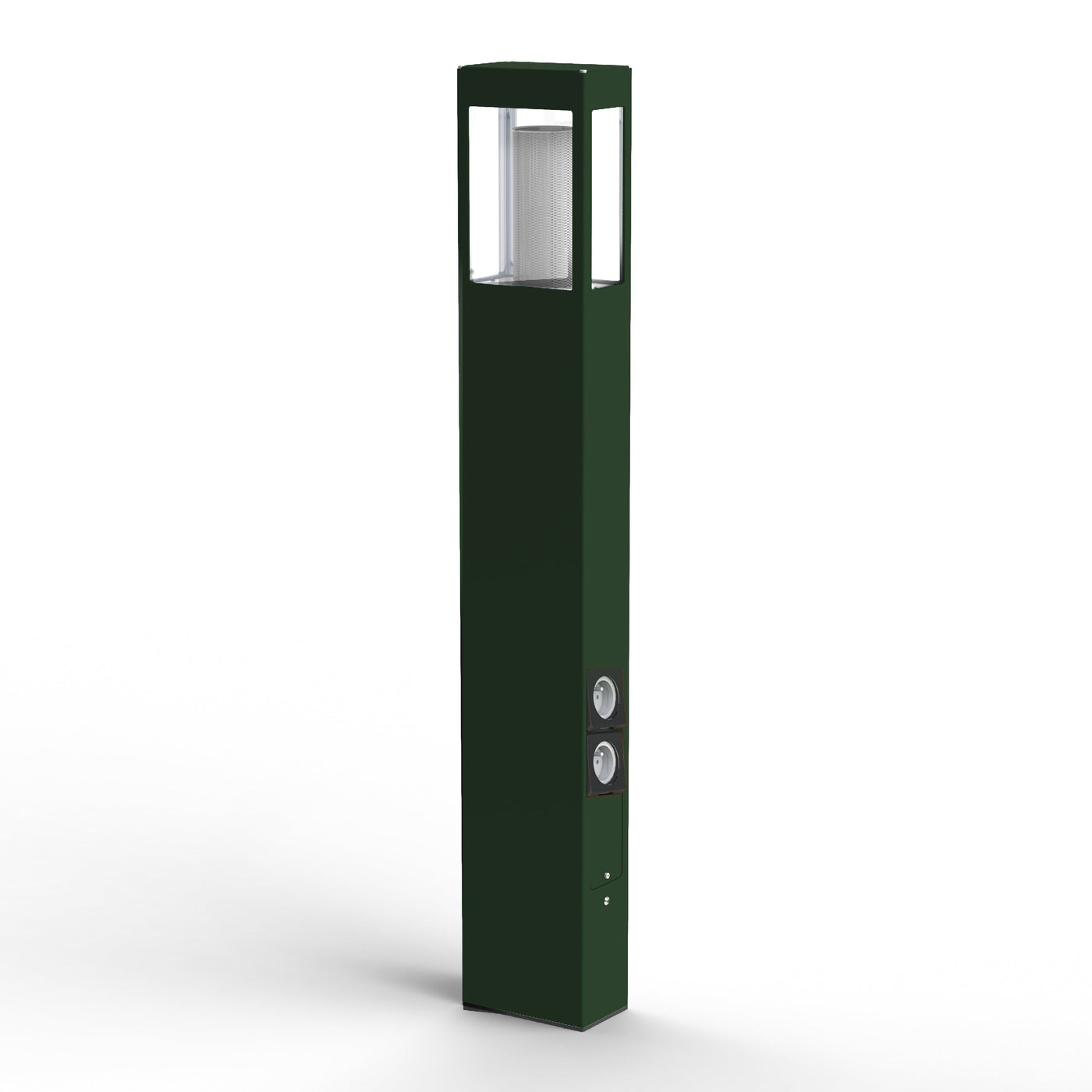 Borne Tétra N°4 prises E27 Vert fougère 109 162031109