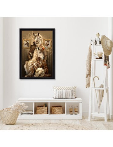 ZEBRES by SYLVAIN BINET 62X82