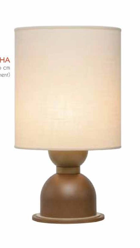 Lampe ZORA havane H48